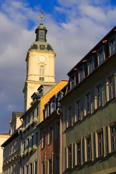 In the old town of Gera Stock Photos