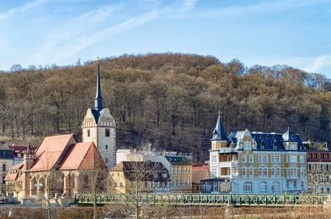 Old Town of Gera Thuringia Germany Stock Photos