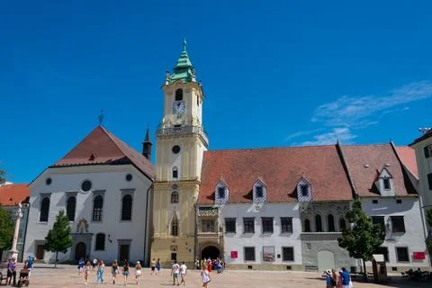 Old Town Hall Stock Photos