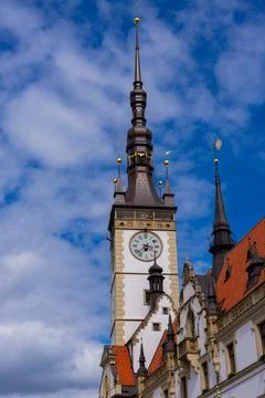 Old Town Hall tower Stock Photos