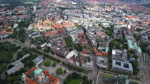  the old town of Hanover Stock Footage 280317681