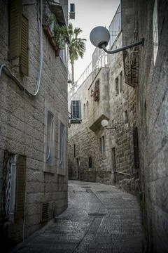 Old Town of Jerusalem Stock Photos