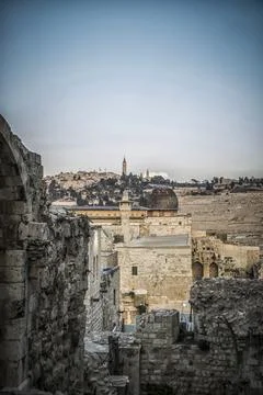 Old Town of Jerusalem Stock Photos