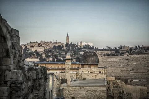 Old Town of Jerusalem Stock Photos