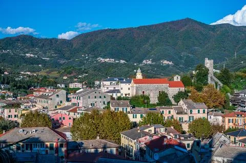 Old town of Levanto Stock Photos