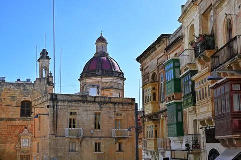 Old town in Malta Stock Photos