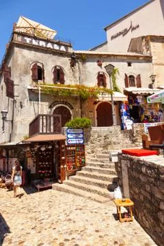 Old Town in Mostar Stock Photos