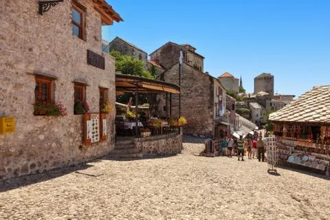 Old Town in Mostar Stock Photos