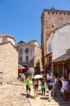 Old Town in Mostar Stock Photos