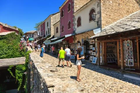 Old Town in Mostar Stock Photos