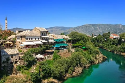 Old Town in Mostar Stock Photos