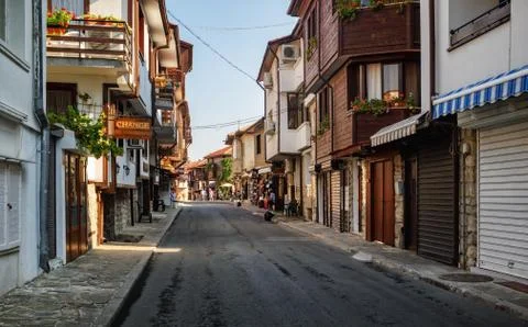 Old town of Nesebar Stock Photos
