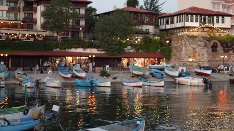 Old town of Nessebar in summer 스톡 동영상 249585232