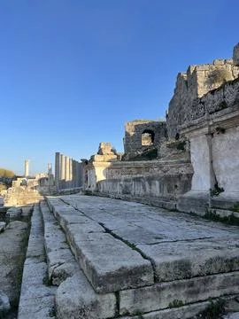 Old town Perge Stock Photos