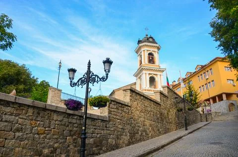 Old town of Plovdiv, Bulgaria. Stock Photos
