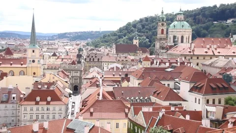 Old Town Prague Skyline Vidéo 140385340