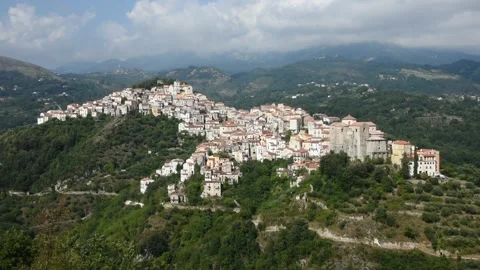 The old town of Rivello, Italy. Stock-Footage 137600986