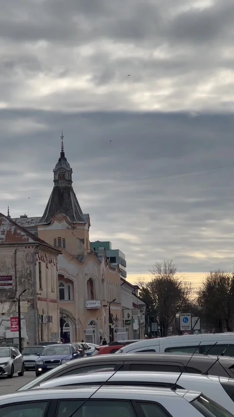 Old town in Slovakia Stock Footage 230996277