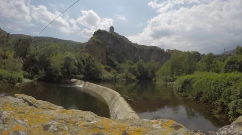 Old town in Spain timelapse Stock Footage 63144693