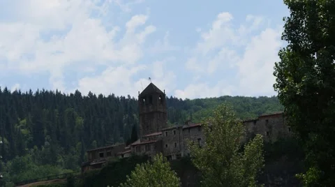Old town in Spain timelapse 스톡 동영상 63144820