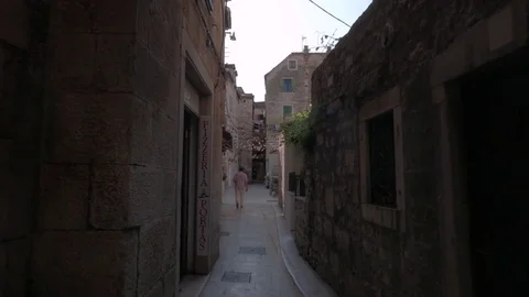 Old town Split, Croatia Stock Footage 83669411