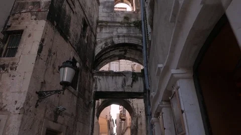 Old town Split, Croatia Stock Footage 83686231