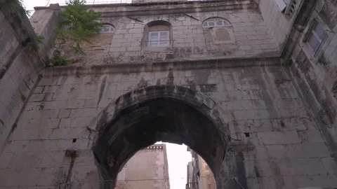 Old town Split, Croatia Stock Footage 83686552