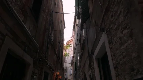 Old town, Split, Croatia Stock Footage 83686784