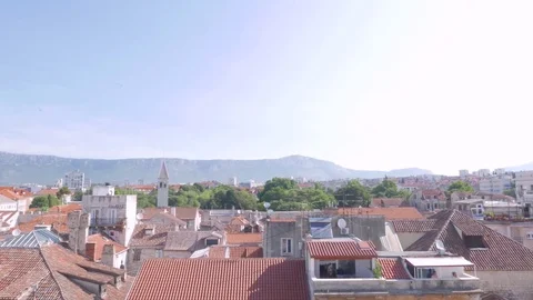 Old town Split, Croatia Stock Footage 83767383