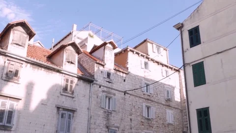 Old town Split, Croatia Stock Footage 83767556