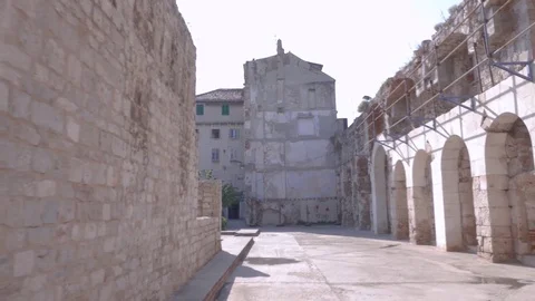 Old town Split, Croatia Stock Footage 83768151