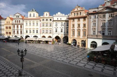 Old town square Foto stock