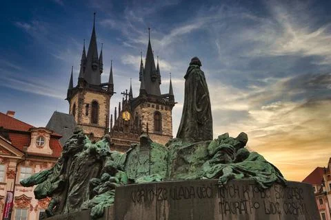 Old Town Square Foto stock