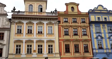 Old Town Square, Prague, Czech Republic Stock Footage 346909224