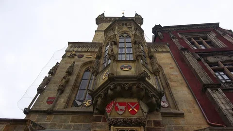 Old Town Square in Prague Stock Footage 128413847