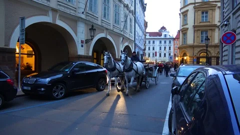 Old Town Square in Prague 動画素材 128414178