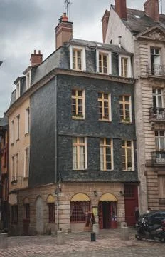 Old town square in Rennes Stock Photos