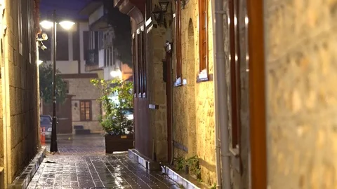 Old town streets Stock Footage 83964972
