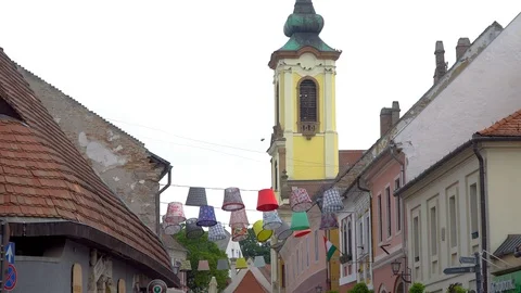 Old town Szentendre Stock Footage 108732409