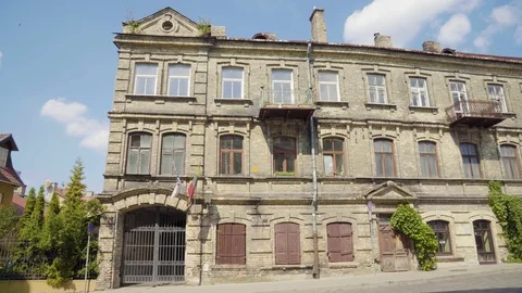 Old town Vilnius Stock Footage 115317768