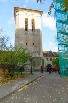 The old town of Vilnius. Stock Photos