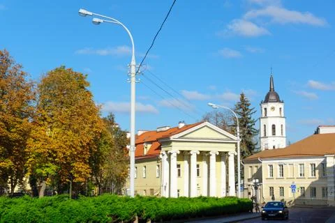 The old town of Vilnius. Stock Photos