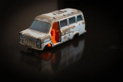 Old Toy Van Stock Photos