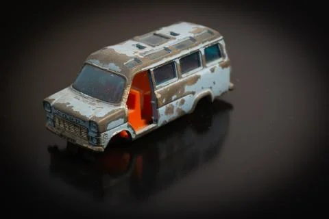 Old Toy Van Stock Photos