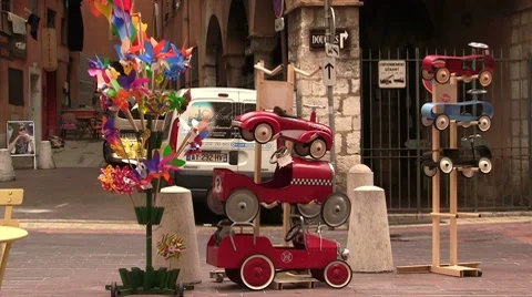 Old Toys Stock Footage 8678115