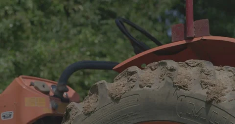 Old Tractor 5 Stock Footage 134167629