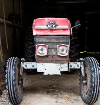 Old tractor Stock Photos