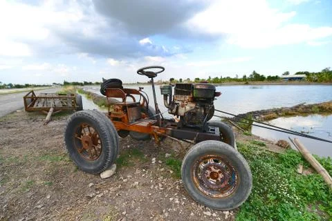 Old tractor Stock Photos