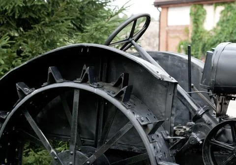 Old tractor Stock Photos