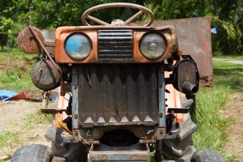 Old Tractor Foto stock